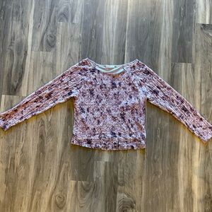 Arizona Jean Company Y2K Pink/Purple Long Sleeve Top